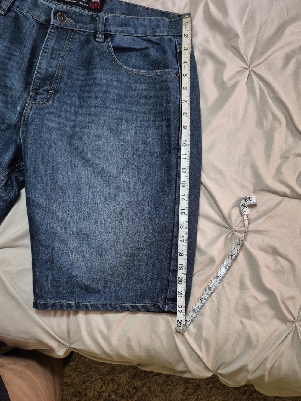 Ecko Unlimited Dark Wash Denim Jean Shorts - Picture 8 of 10